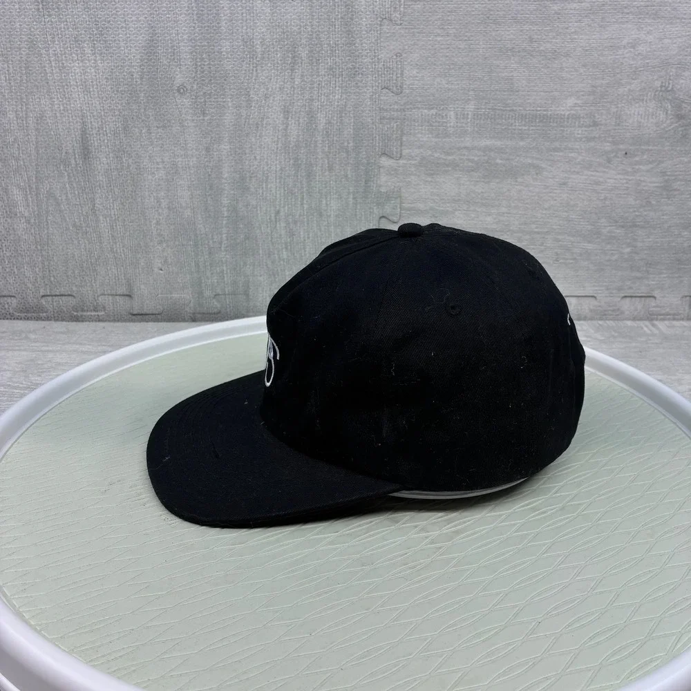 Premier Skateboards Hat Cap Snapback Black Embroidered PS Logo‎ Baseball Cap